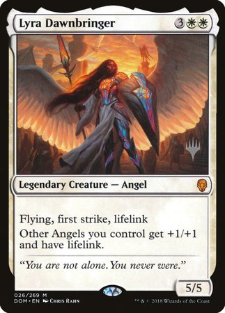 Lyra Dawnbringer [Dominaria Promos] | Gate City Games LLC