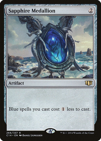 Sapphire Medallion [Commander 2014] | Gate City Games LLC