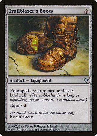 Trailblazer's Boots [Zendikar] | Gate City Games LLC