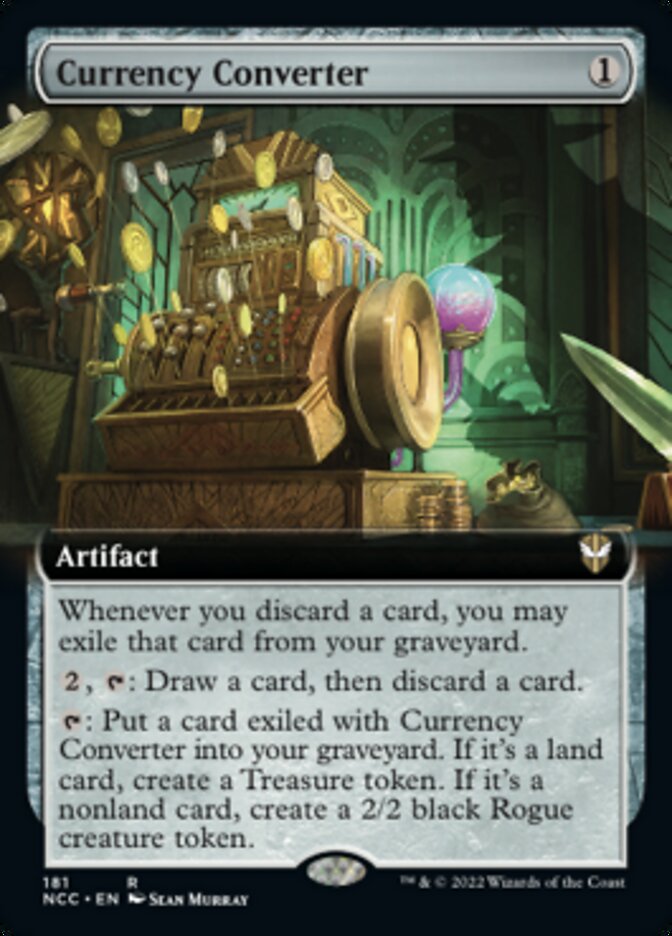 Currency Converter (Extended Art) [Streets of New Capenna Commander] | Gate City Games LLC