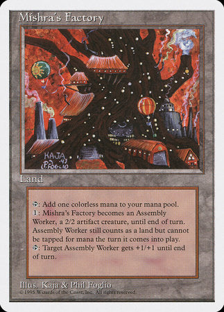 Mishra's Factory [Fourth Edition] | Gate City Games LLC