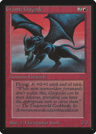 Granite Gargoyle [Limited Edition Beta] | Gate City Games LLC