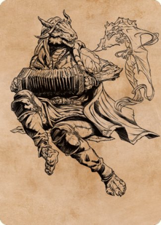Korlessa, Scale Singer Art Card [Commander Legends: Battle for Baldur's Gate Art Series] | Gate City Games LLC