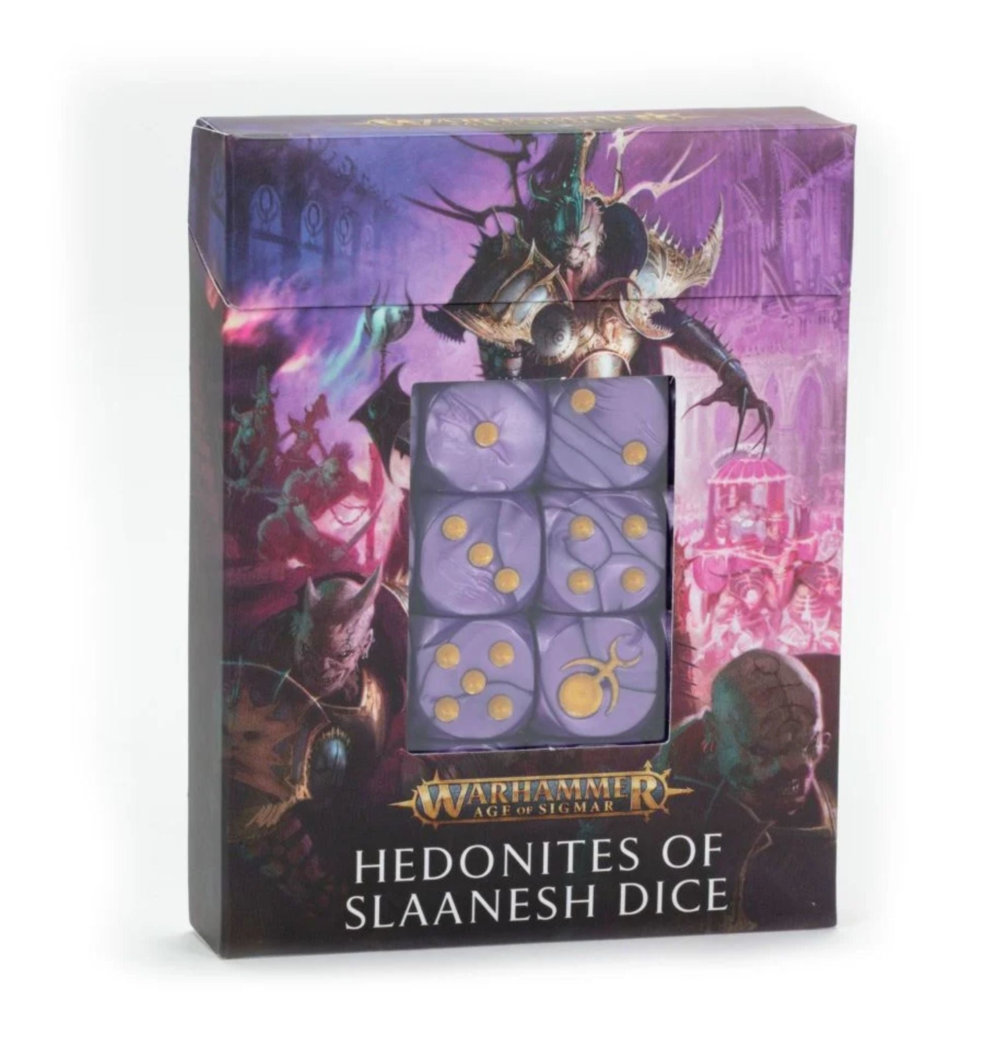 Hedonites of Slaanesh Dice Set | Gate City Games LLC