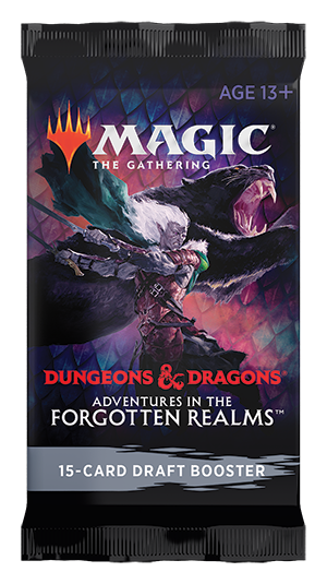 Adventures in the forgotten realms Draft Booster Pack | Gate City Games LLC