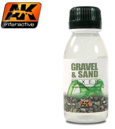 Gravel and Sand Fixer 100ml | Gate City Games LLC