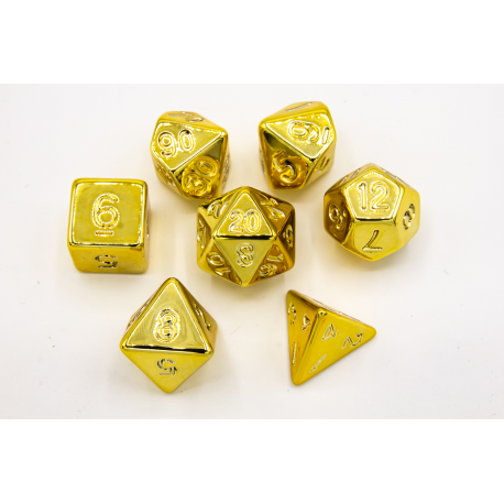 RPG Almost Metal Dice Set | Gate City Games LLC