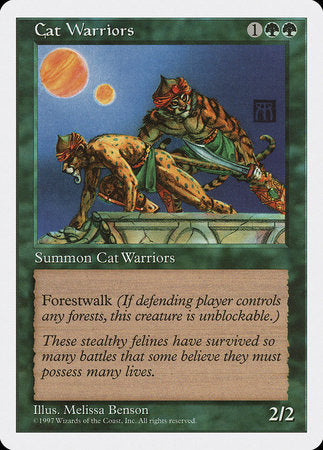 Cat Warriors [Fifth Edition] | Gate City Games LLC