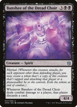 Banshee of the Dread Choir [Commander Anthology] | Gate City Games LLC