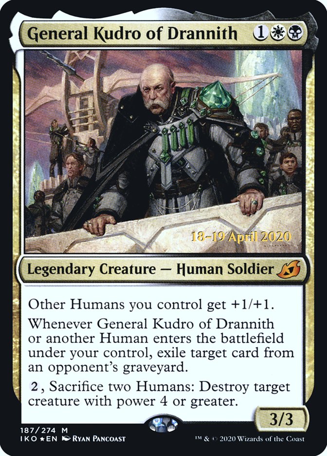 General Kudro of Drannith  [Ikoria: Lair of Behemoths Prerelease Promos] | Gate City Games LLC