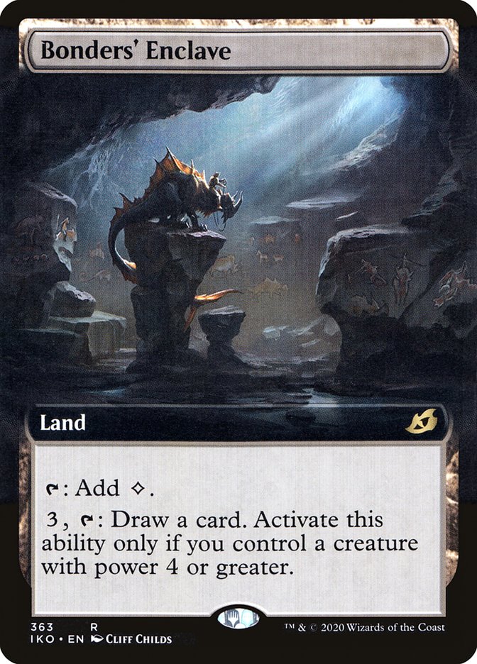 Bonders' Enclave (Extended Art) [Ikoria: Lair of Behemoths] | Gate City Games LLC