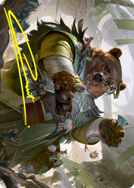 Professor of Zoomancy Art Card (Gold-Stamped Signature) [Strixhaven: School of Mages Art Series] | Gate City Games LLC