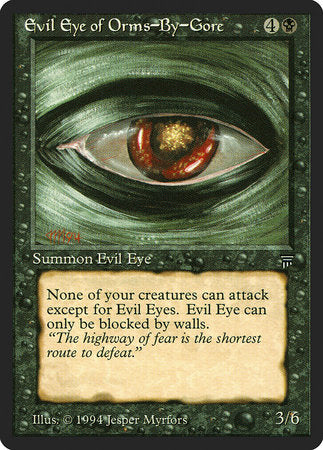 Evil Eye of Orms-By-Gore [Legends] | Gate City Games LLC