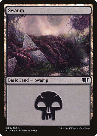 Swamp (329) [Commander 2014] | Gate City Games LLC