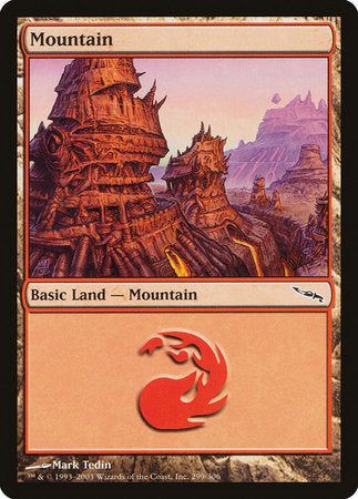 Mountain (299) [Mirrodin] | Gate City Games LLC