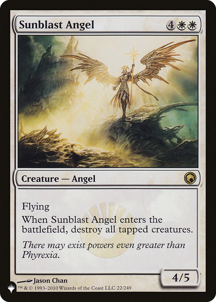 Sunblast Angel [Secret Lair: Angels] | Gate City Games LLC