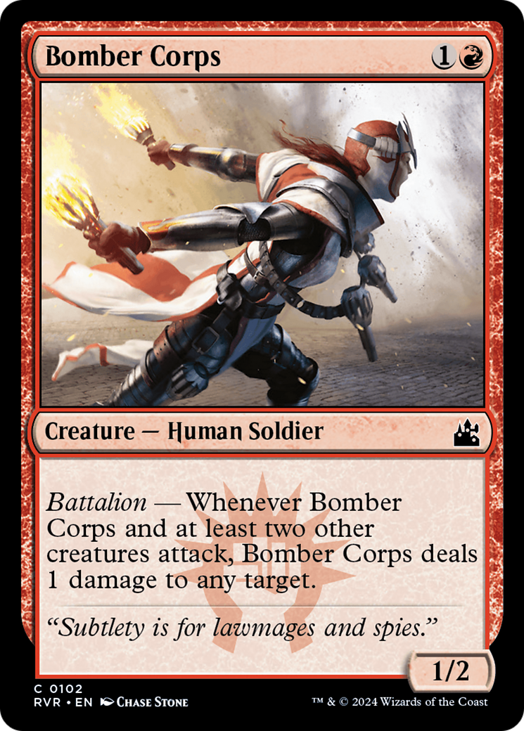 Bomber Corps [Ravnica Remastered] | Gate City Games LLC