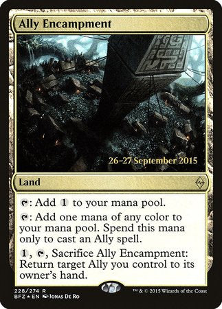 Ally Encampment [Battle for Zendikar Promos] | Gate City Games LLC