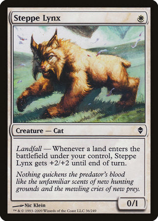Steppe Lynx [Zendikar] | Gate City Games LLC