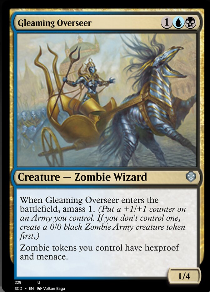 Gleaming Overseer [Starter Commander Decks] | Gate City Games LLC