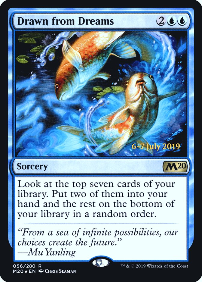 Drawn from Dreams  [Core Set 2020 Prerelease Promos] | Gate City Games LLC