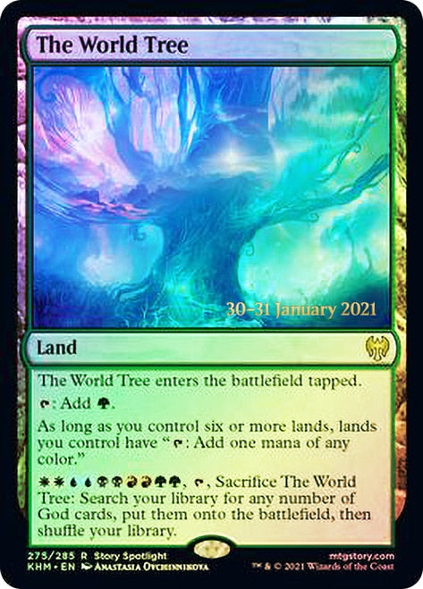 The World Tree  [Kaldheim Prerelease Promos] | Gate City Games LLC