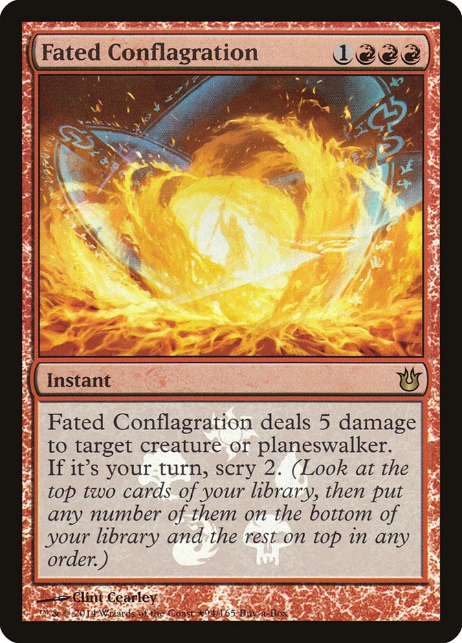 Fated Conflagration (Buy-A-Box) [Born of the Gods Promos] | Gate City Games LLC