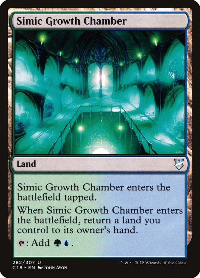 Simic Growth Chamber [Commander 2018] | Gate City Games LLC