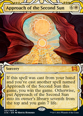Approach of the Second Sun (Etched Foil) [Strixhaven Mystical Archive] | Gate City Games LLC