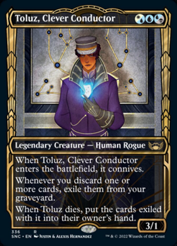 Toluz, Clever Conductor (Showcase Golden Age) [Streets of New Capenna] | Gate City Games LLC