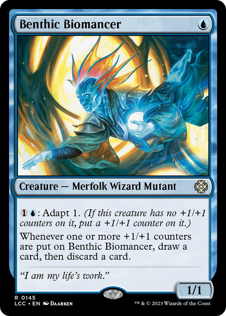 Benthic Biomancer [The Lost Caverns of Ixalan Commander] | Gate City Games LLC