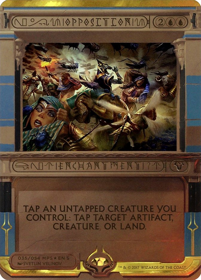 Opposition (Invocation) [Amonkhet Invocations] | Gate City Games LLC