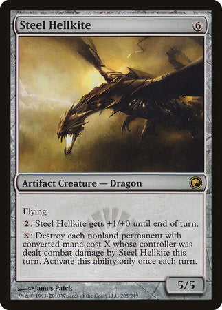 Steel Hellkite [Scars of Mirrodin] | Gate City Games LLC