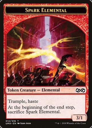 Spark Elemental Token [Ultimate Masters Tokens] | Gate City Games LLC