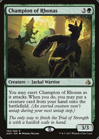 Champion of Rhonas [Amonkhet] | Gate City Games LLC