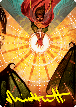 Grapeshot Art Card (Gold-Stamped Signature) [Strixhaven: School of Mages Art Series] | Gate City Games LLC