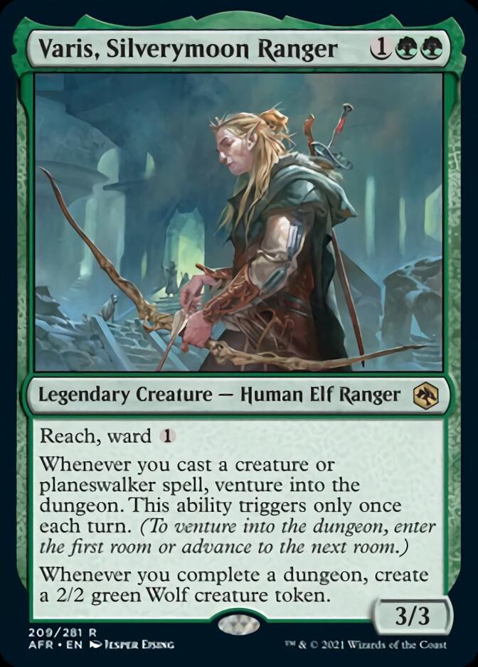 Varis, Silverymoon Ranger [Dungeons & Dragons: Adventures in the Forgotten Realms] | Gate City Games LLC
