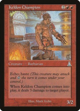Keldon Champion [Urza's Destiny] | Gate City Games LLC
