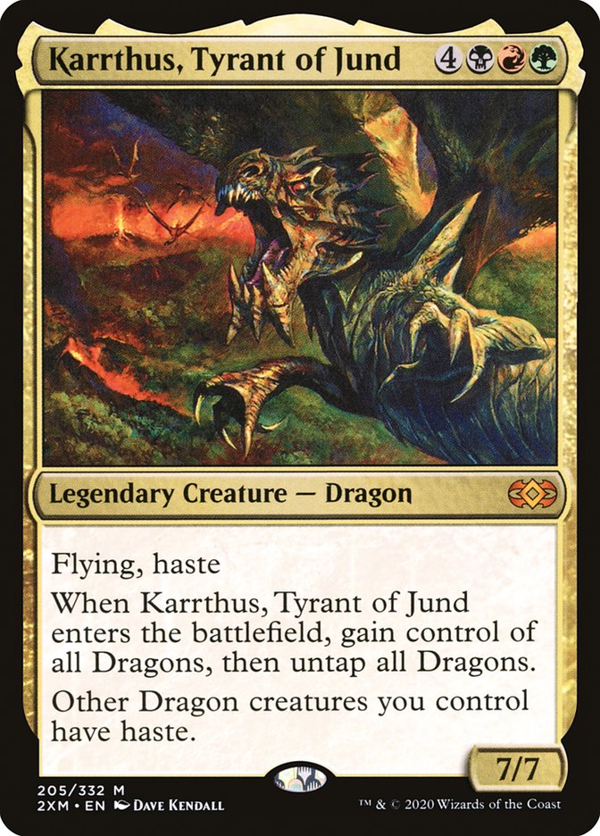 Karrthus, Tyrant of Jund [Double Masters] | Gate City Games LLC
