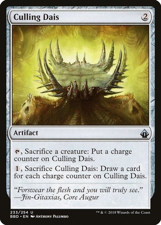 Culling Dais [Battlebond] | Gate City Games LLC