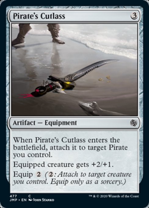 Pirate's Cutlass [Jumpstart] | Gate City Games LLC