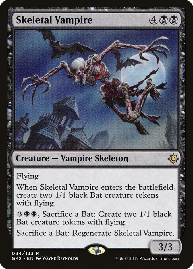 Skeletal Vampire [Ravnica Allegiance Guild Kit] | Gate City Games LLC