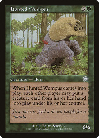 Hunted Wumpus [Mercadian Masques] | Gate City Games LLC