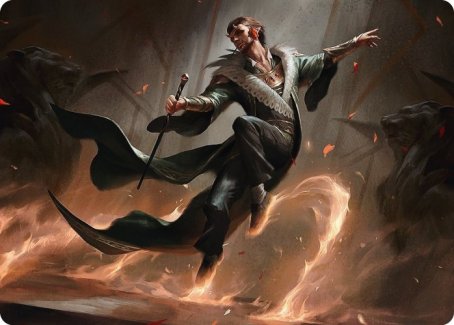 Fleetfoot Dancer Art Card [Streets of New Capenna Art Series] | Gate City Games LLC
