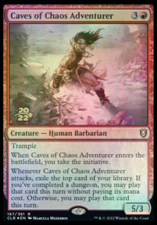 Caves of Chaos Adventurer [Commander Legends: Battle for Baldur's Gate Prerelease Promos] | Gate City Games LLC