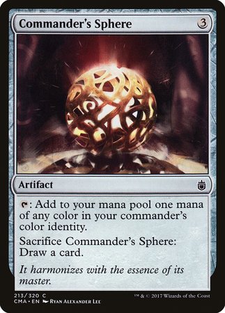 Commander's Sphere [Commander Anthology] | Gate City Games LLC