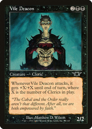 Vile Deacon [Legions] | Gate City Games LLC
