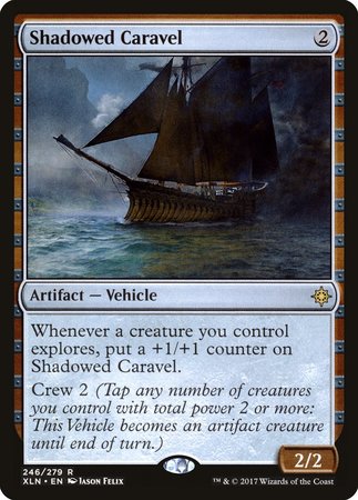Shadowed Caravel [Ixalan] | Gate City Games LLC