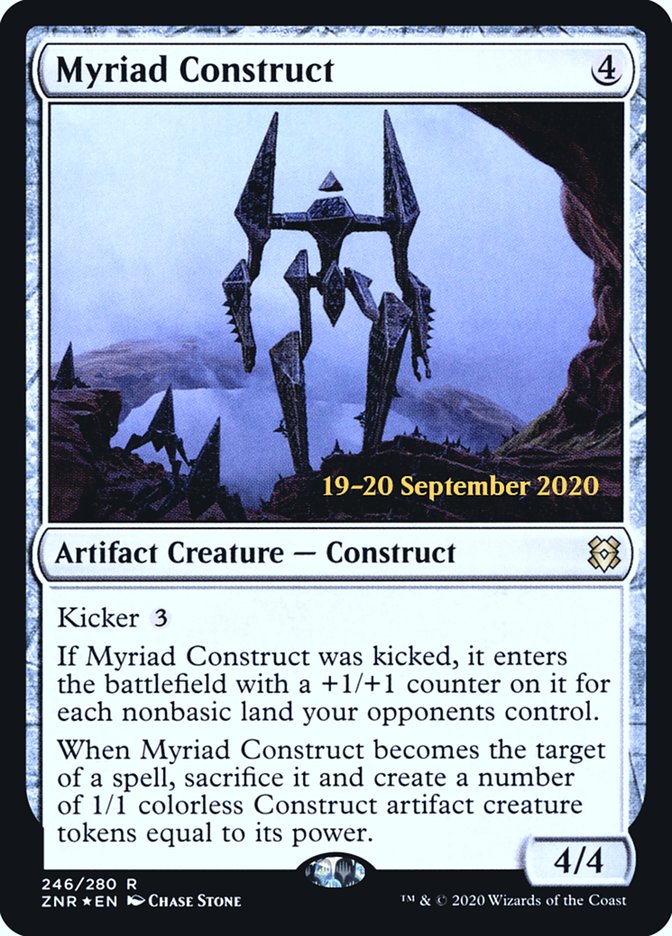 Myriad Construct  [Zendikar Rising Prerelease Promos] | Gate City Games LLC