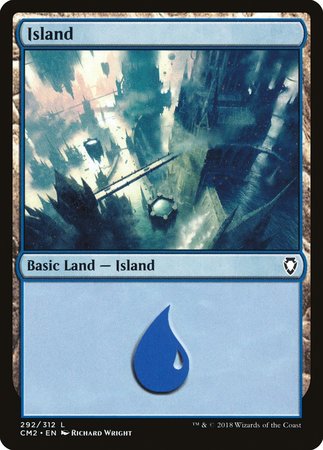 Island (292) [Commander Anthology Volume II] | Gate City Games LLC